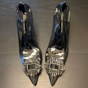 NWOT GOOD AMERICAN CINDER-F*CKING-RELLA PUMP